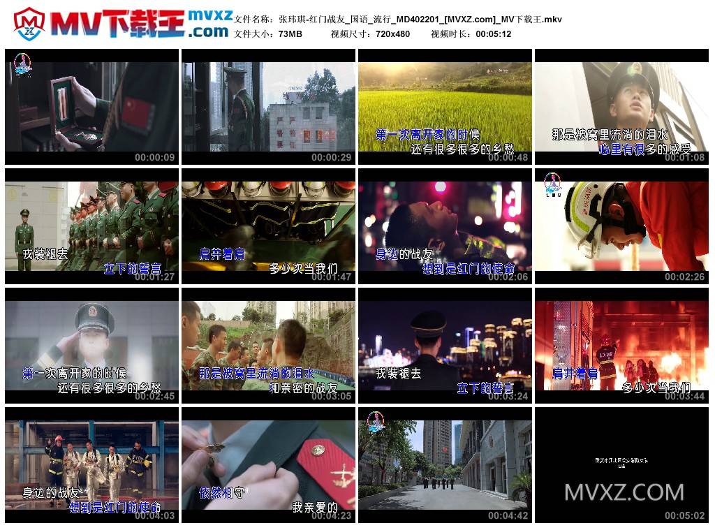张玮琪-红门战友_国语_流行_MD402201